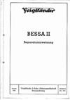 Voigtlander Bessa 2 manual. Camera Instructions.